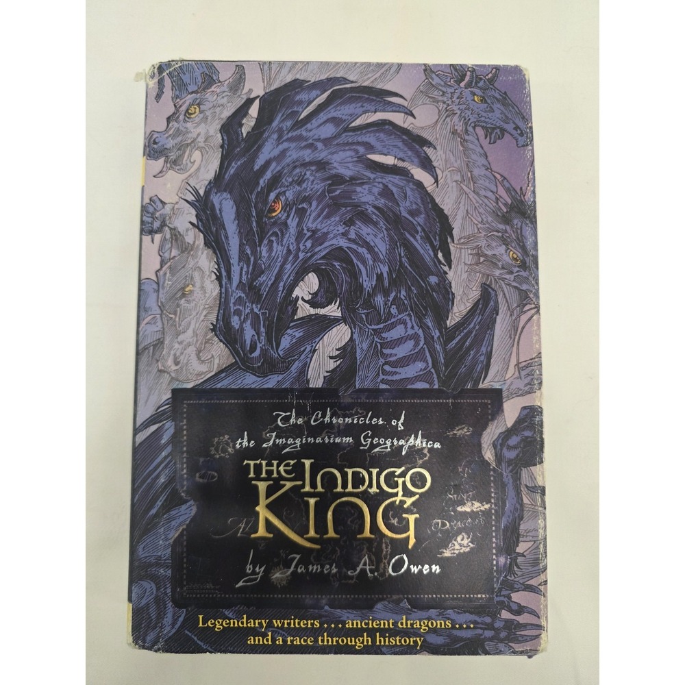 James A Owen The Indigo King Book 3 2008 1st Edition 1st Print Hardcover DJ
